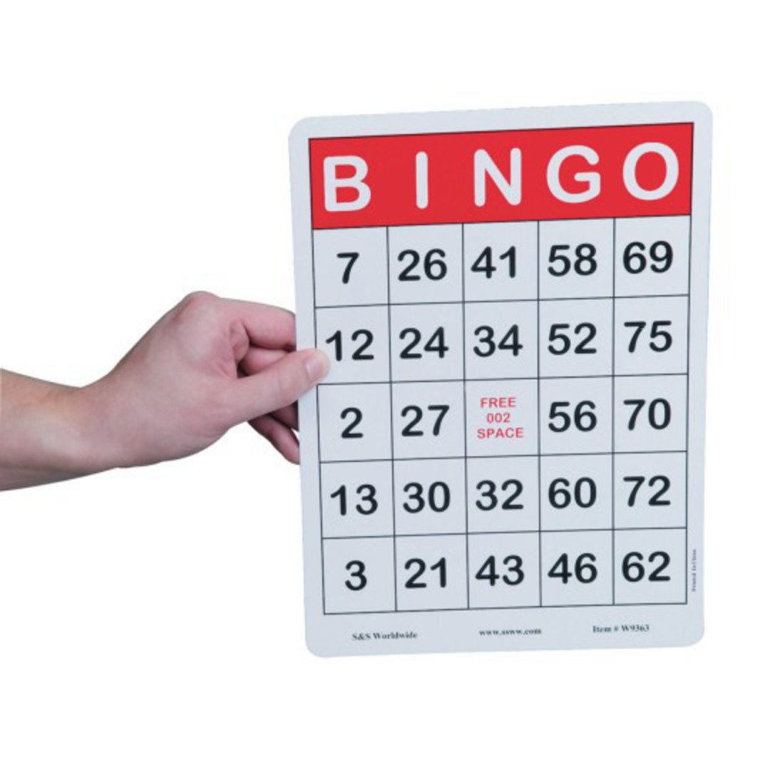 Jumbo Bingo Cards image 0